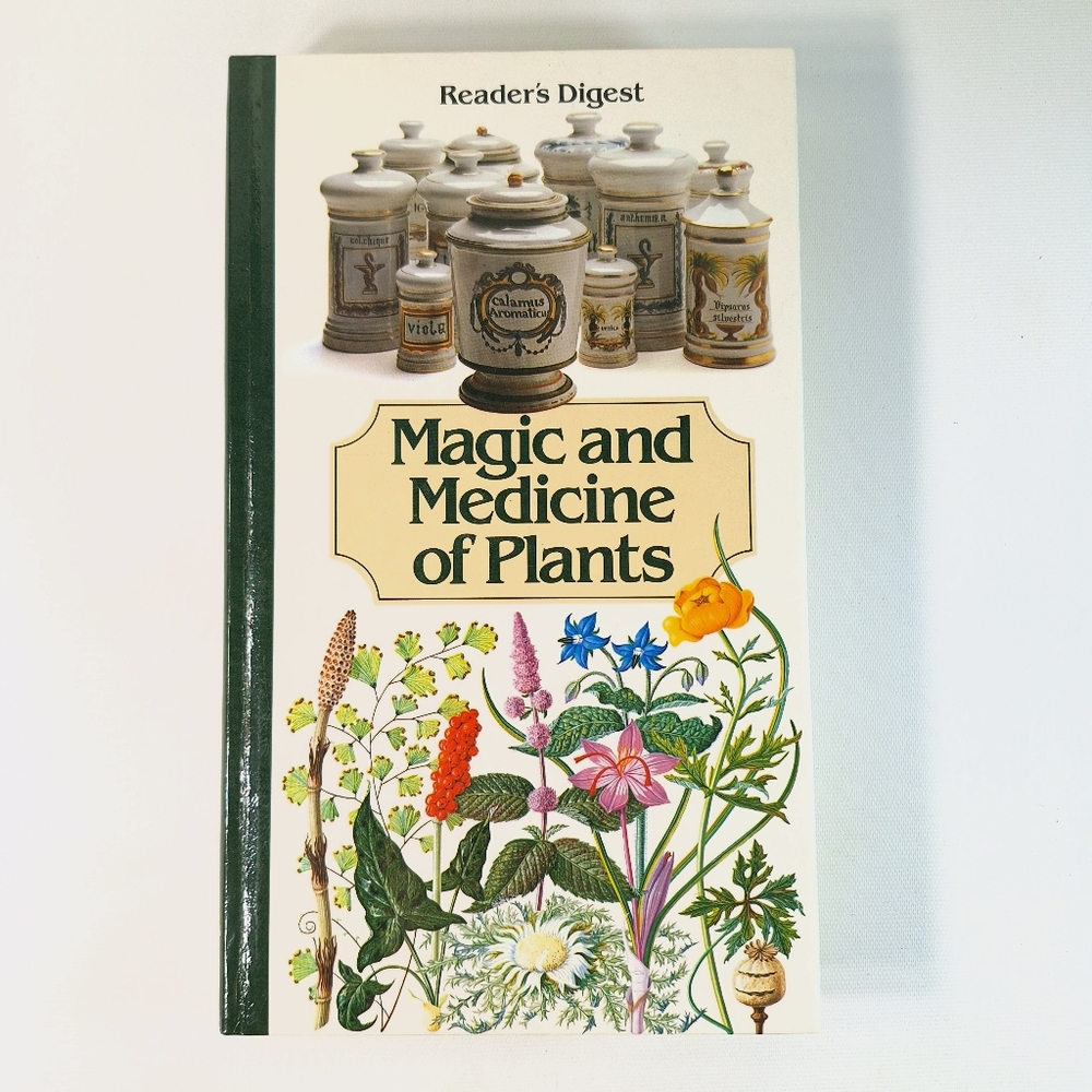 Magic And Medicine of Plants Readers Digest Vintage HC Book 1986